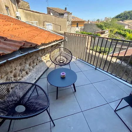 Chaleureux T3 Avec Terrasse/ Proche Valence Сен-Пере